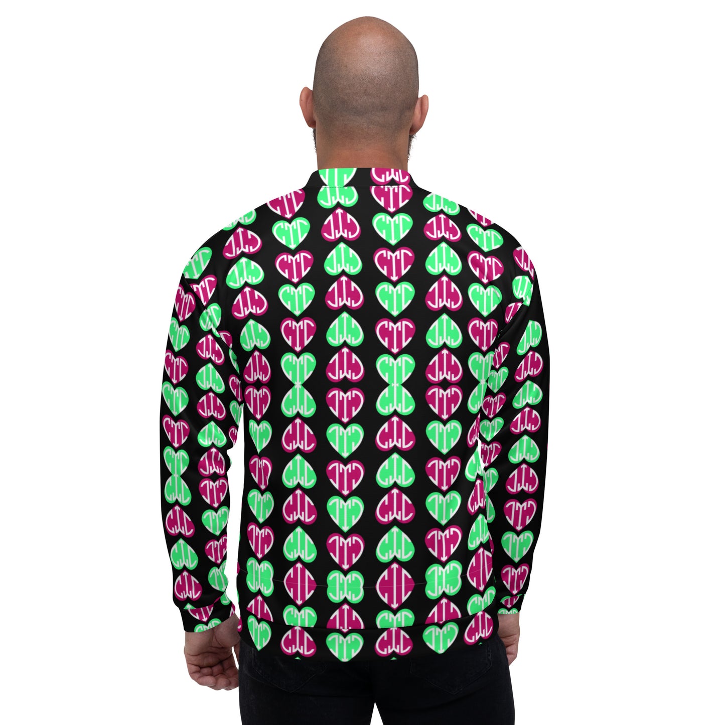 CtC Hearts All-Over Bomber Jacket