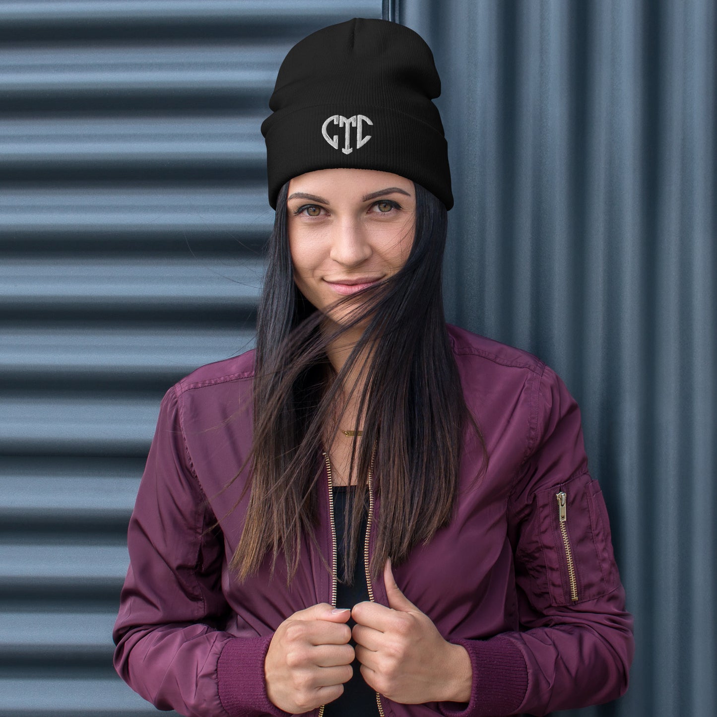 CtC Heart Embroidered Beanie