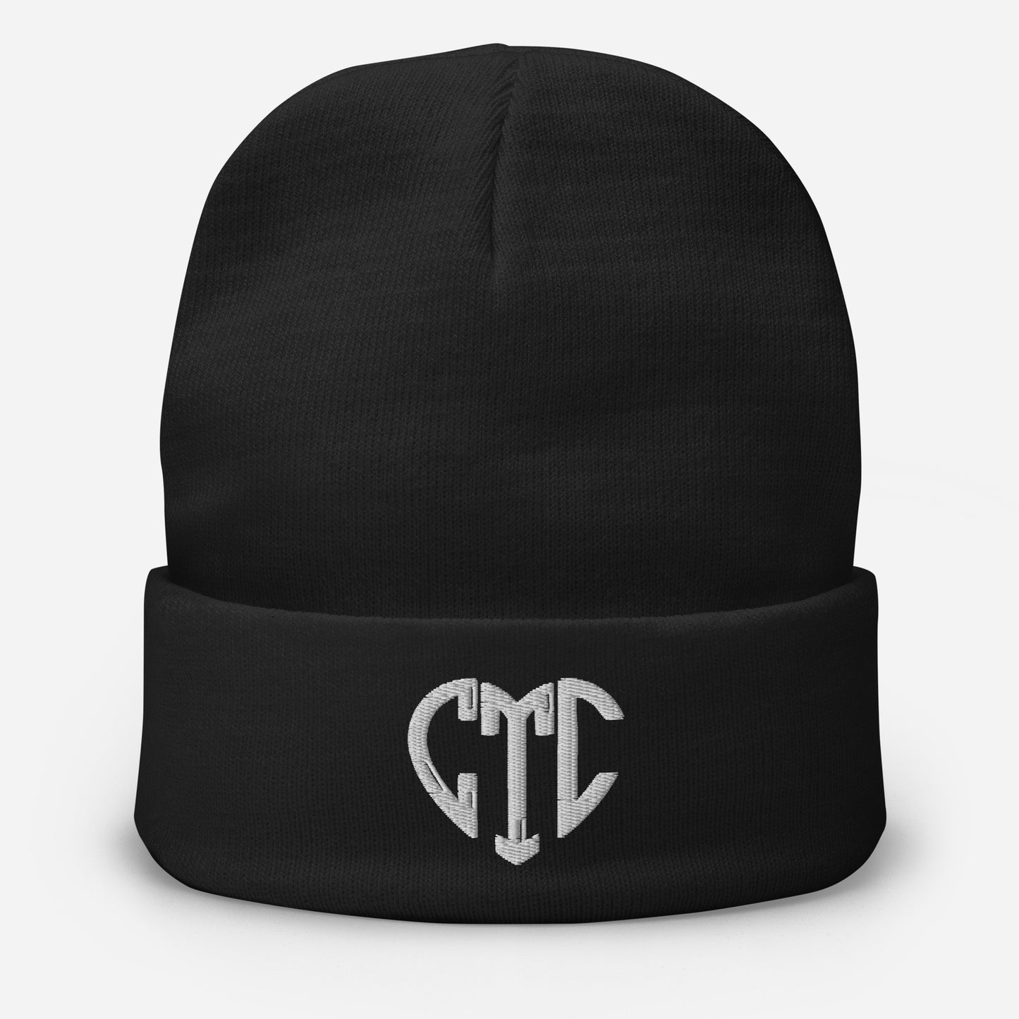 CtC Heart Embroidered Beanie
