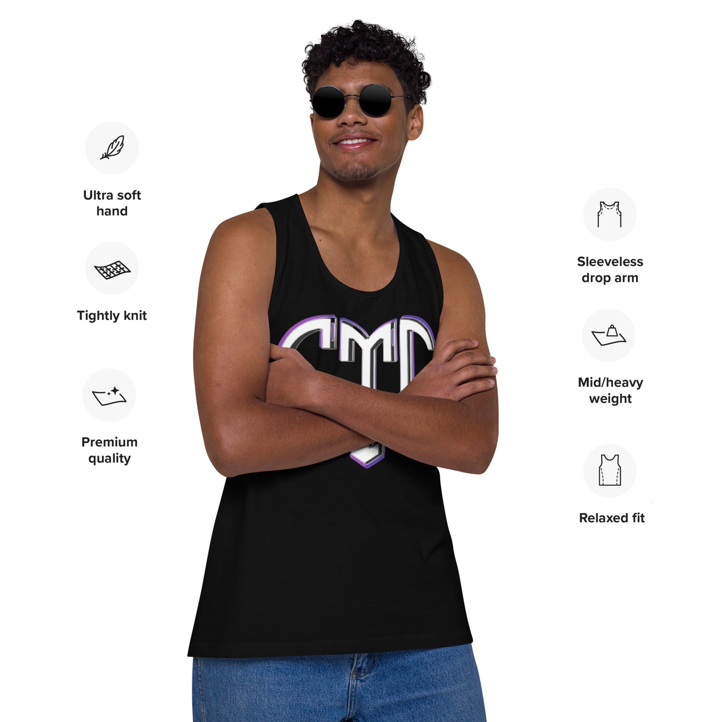 CtC Heart Logo premium tank top
