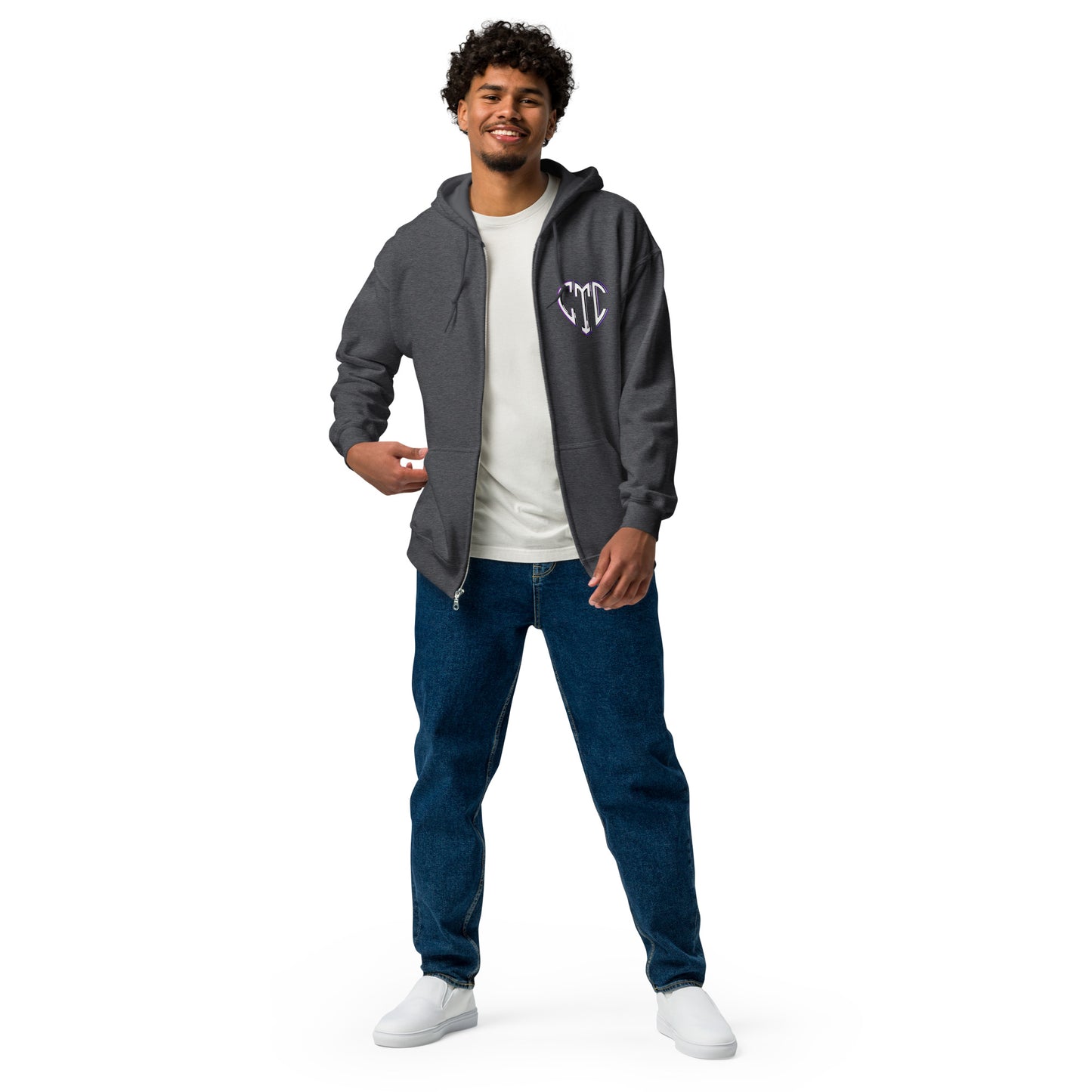 Dream Big Unisex heavy blend zip hoodie