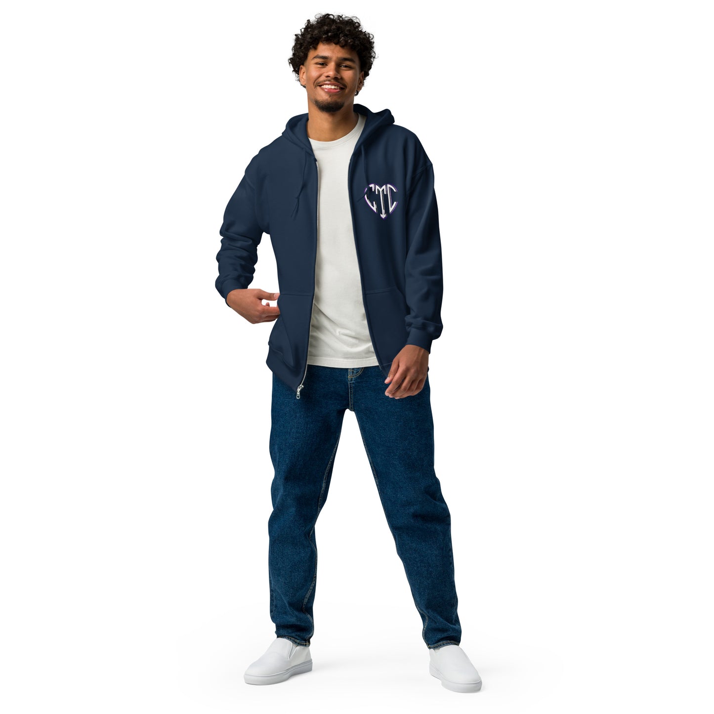 Dream Big Unisex heavy blend zip hoodie