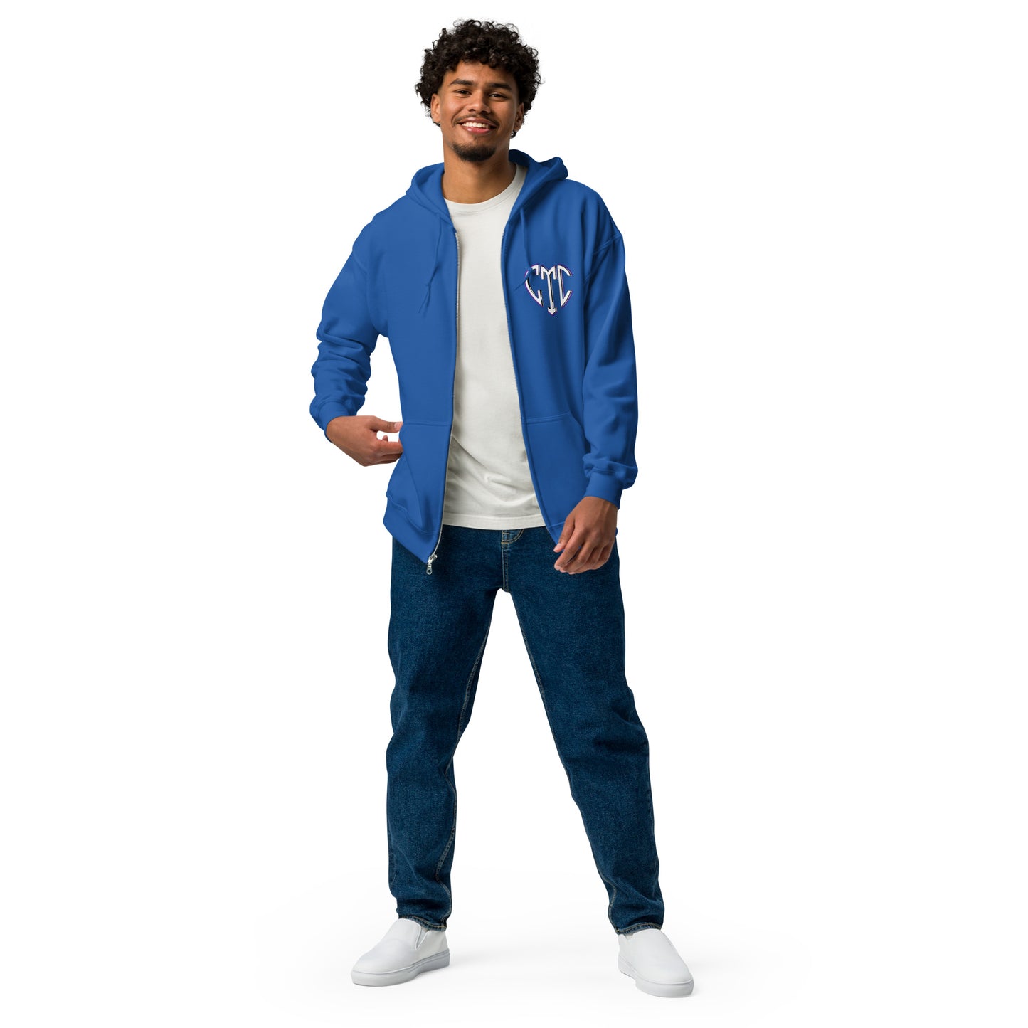 Dream Big Unisex heavy blend zip hoodie