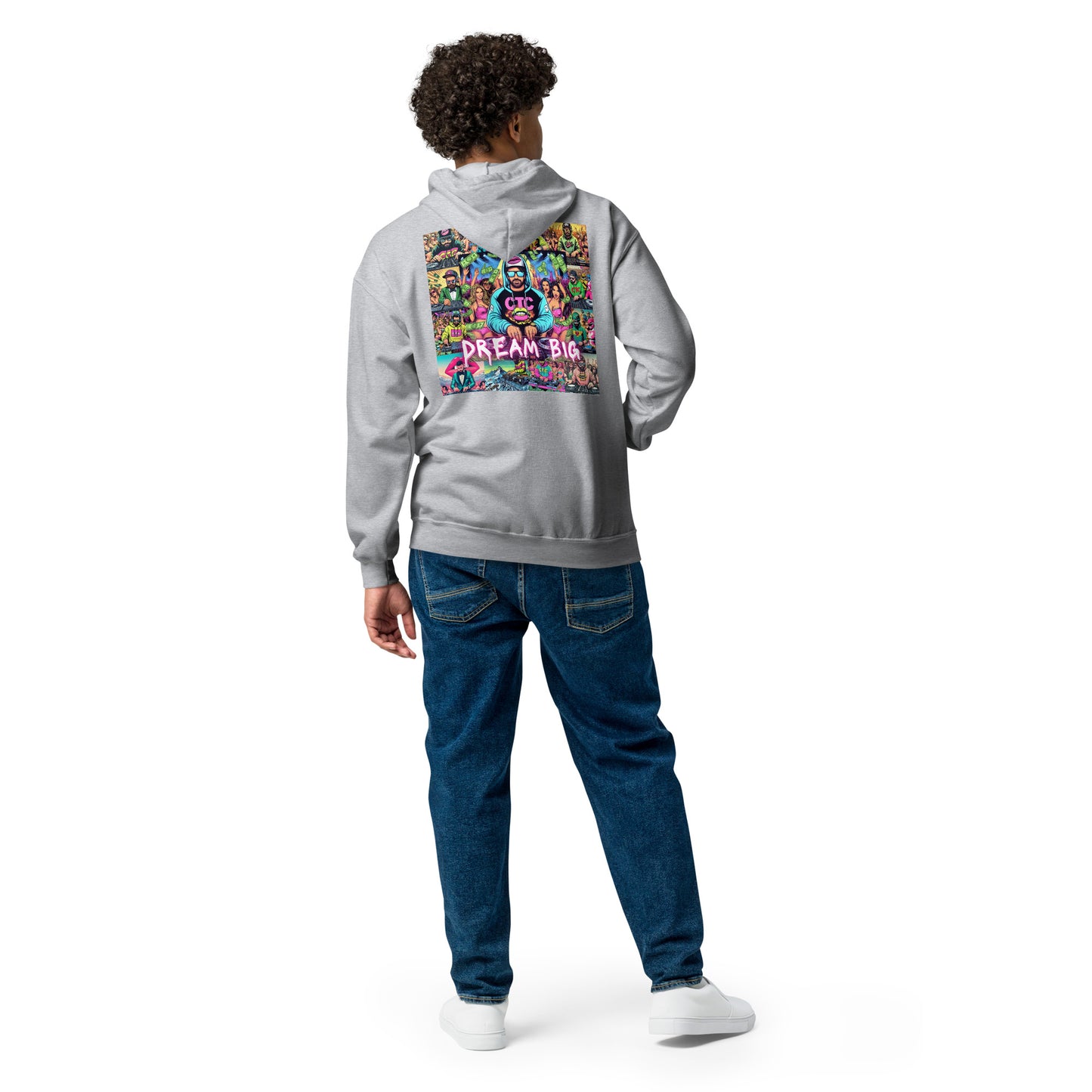 Dream Big Unisex heavy blend zip hoodie