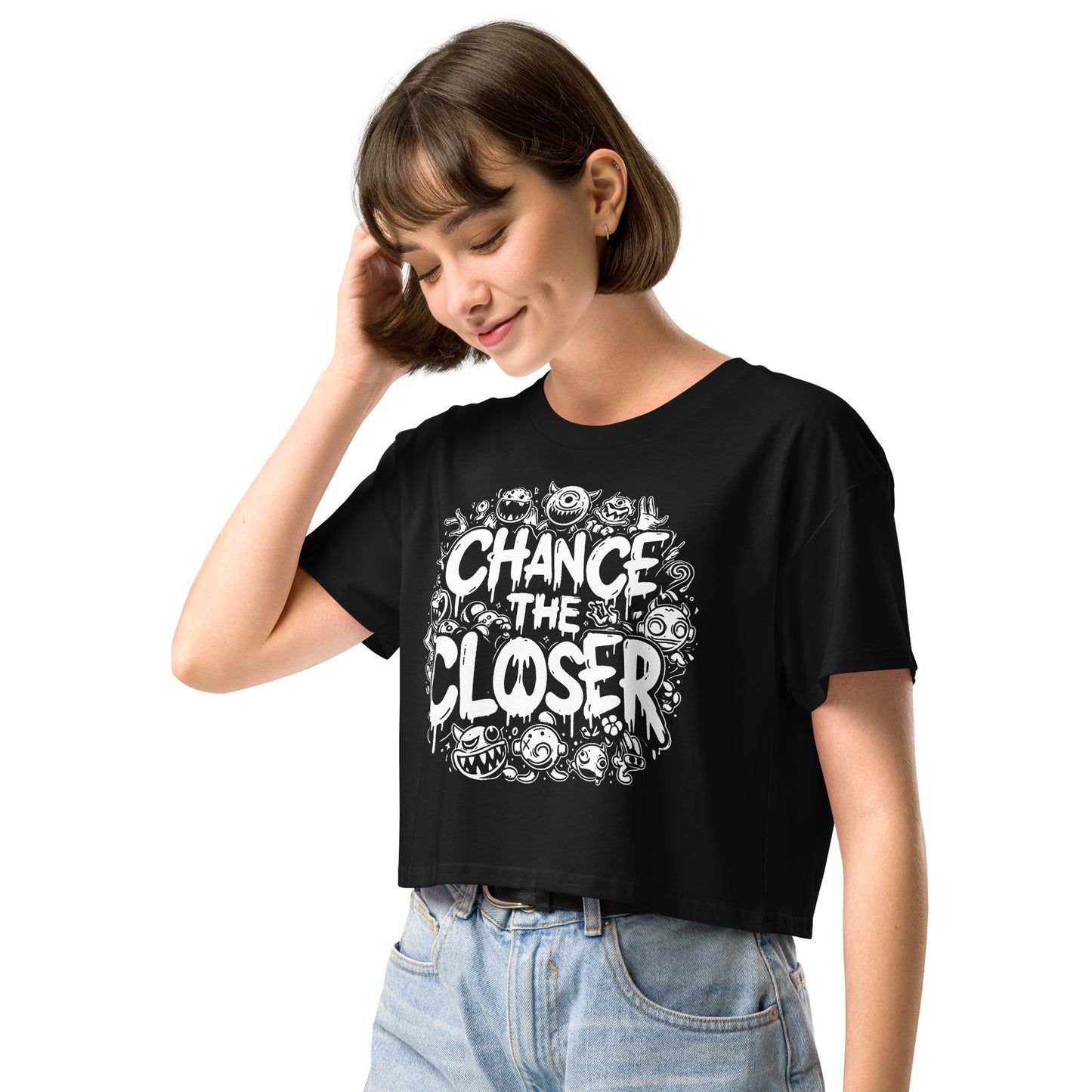 Chance the Closer - New Logo Women’s crop top