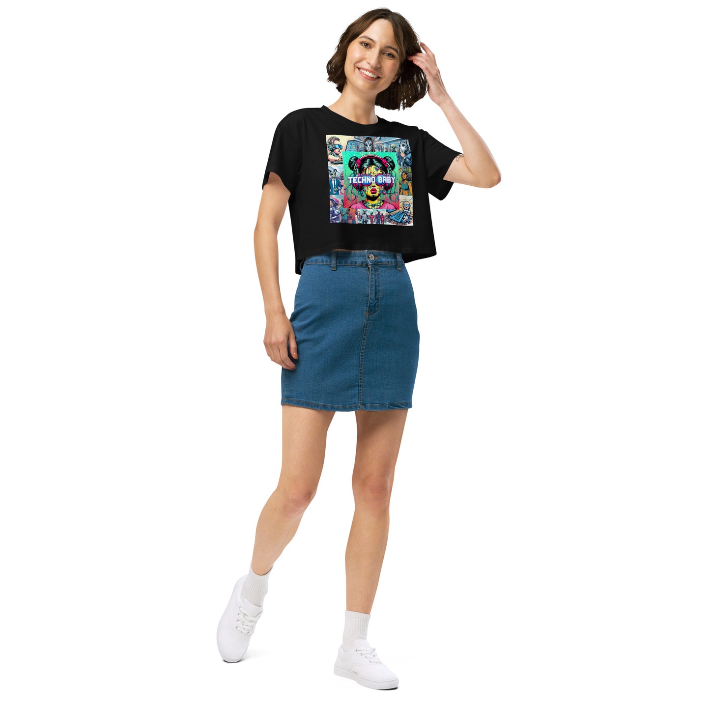 Techno Baby Crop Top