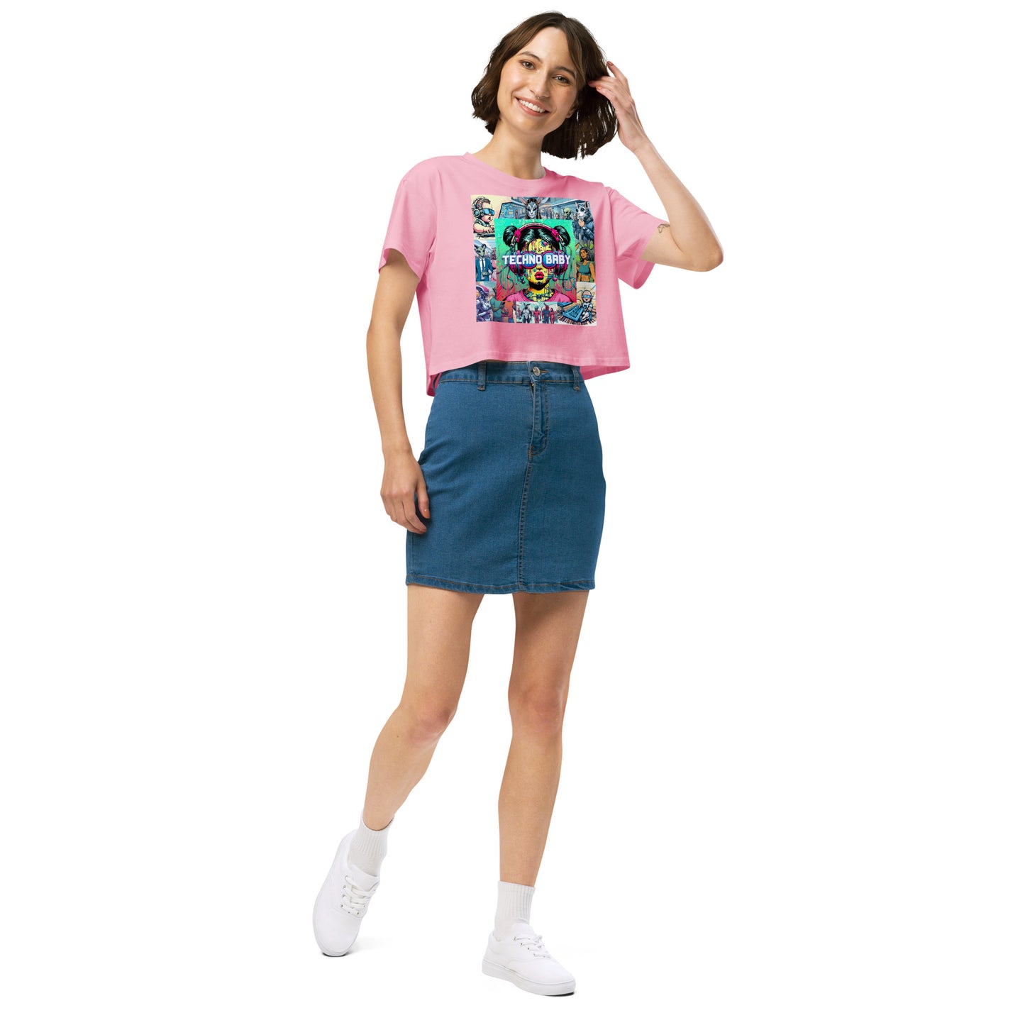 Techno Baby Crop Top
