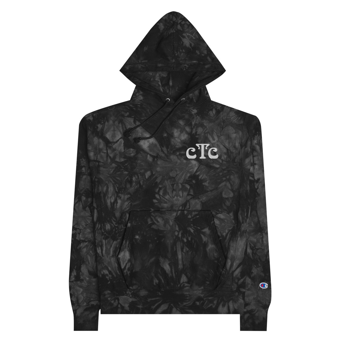 cTc Unisex Champion tie-dye hoodie