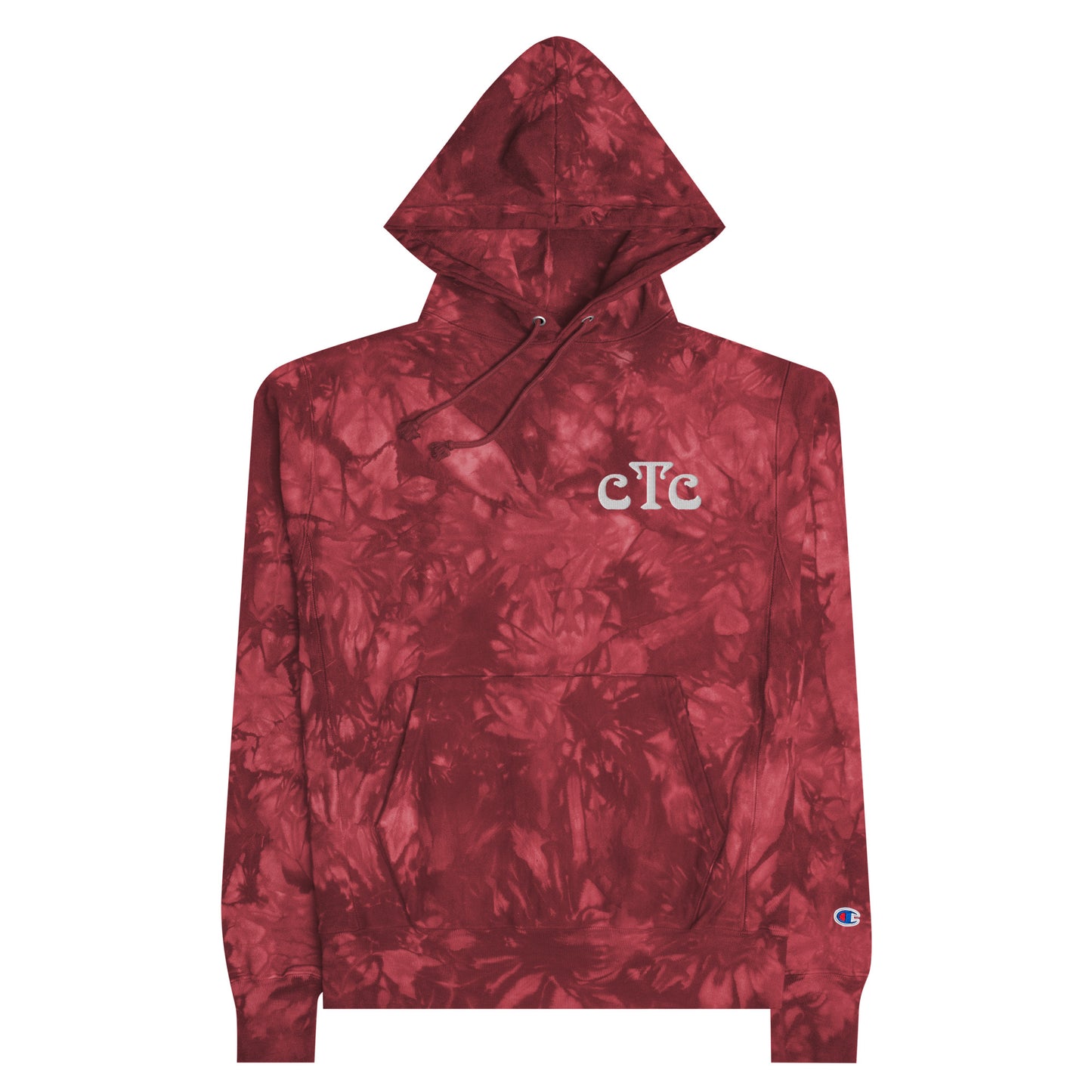 cTc Unisex Champion tie-dye hoodie