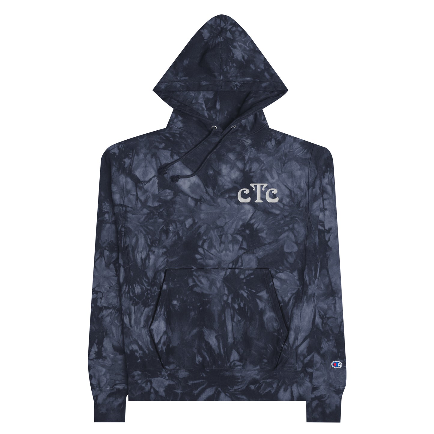 cTc Unisex Champion tie-dye hoodie