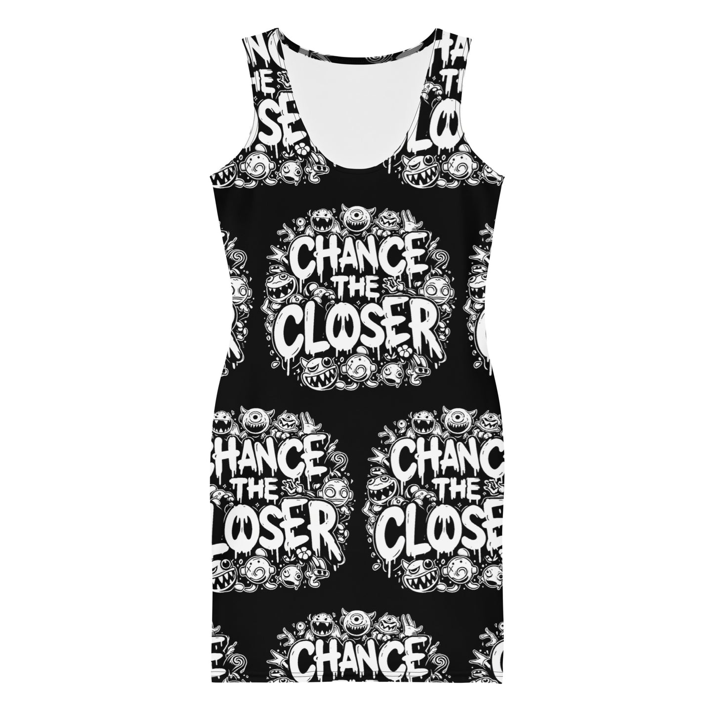 Chance the Closer - New Logo Bodycon dress