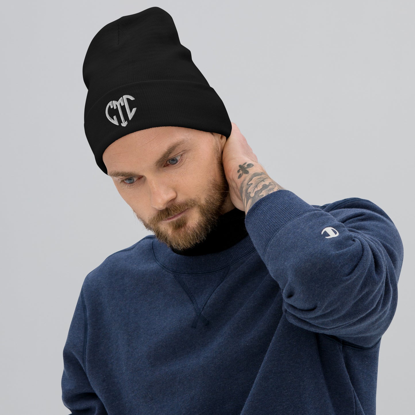CtC Heart Embroidered Beanie