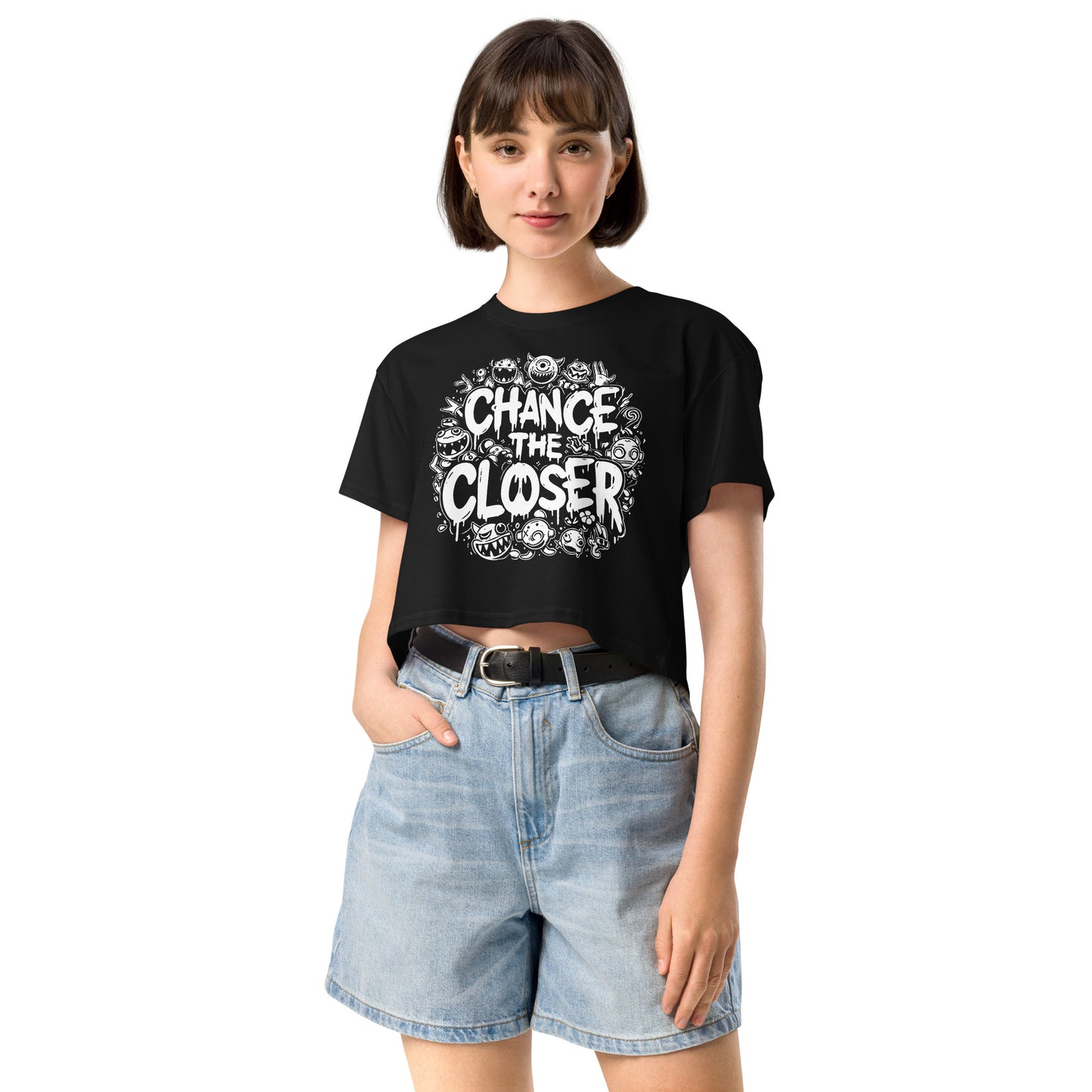 Chance the Closer - New Logo Women’s crop top