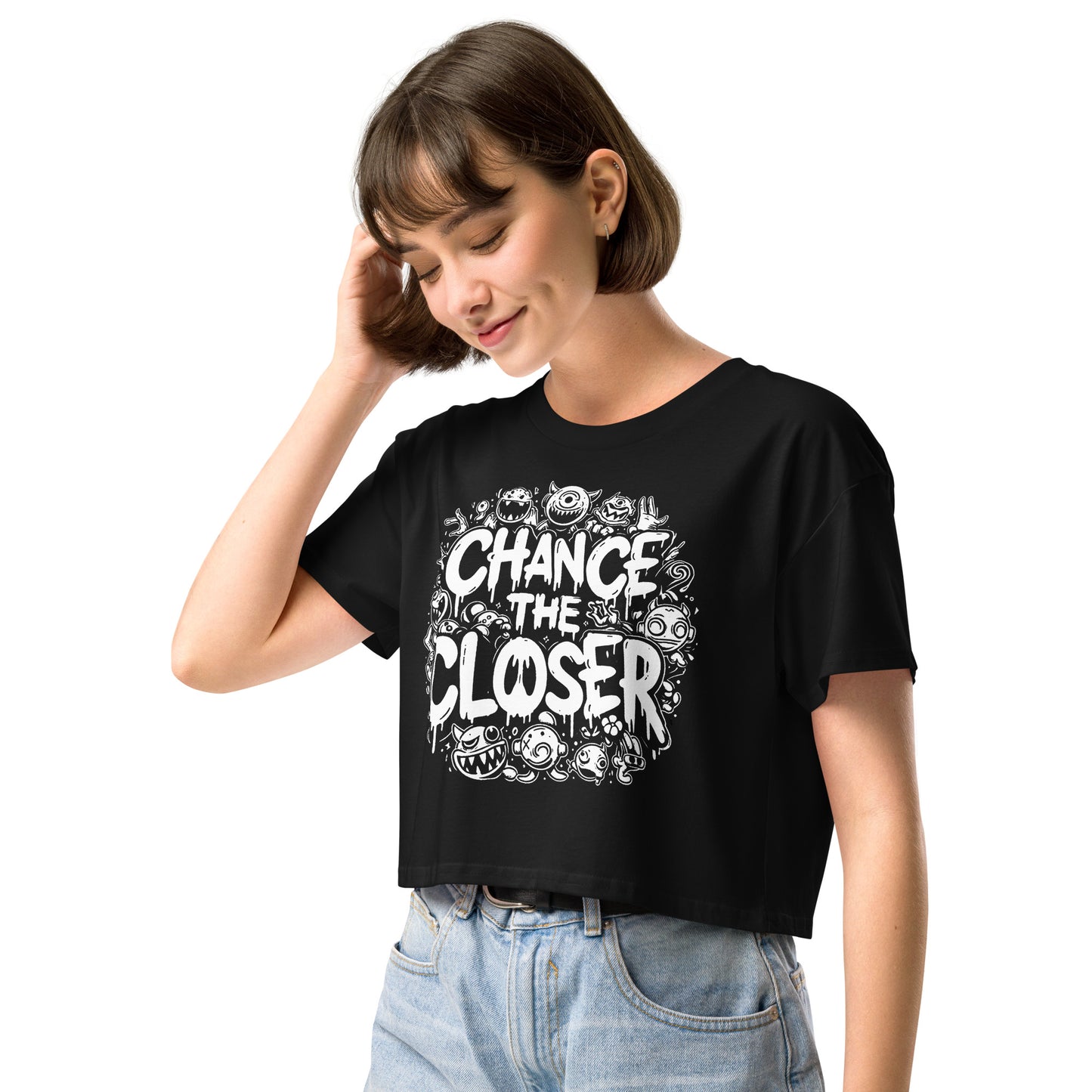 Chance the Closer - New Logo Women’s crop top