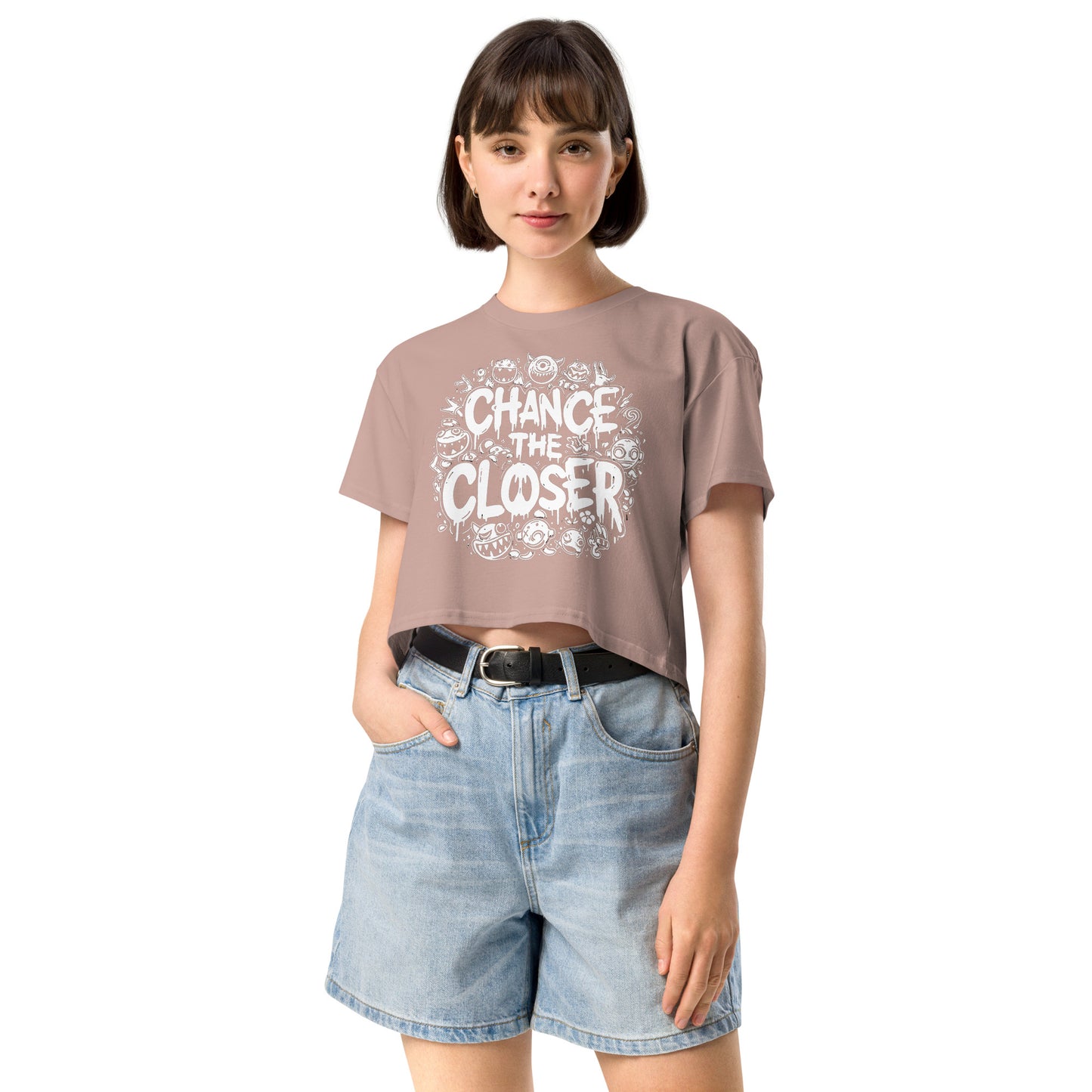 Chance the Closer - New Logo Women’s crop top