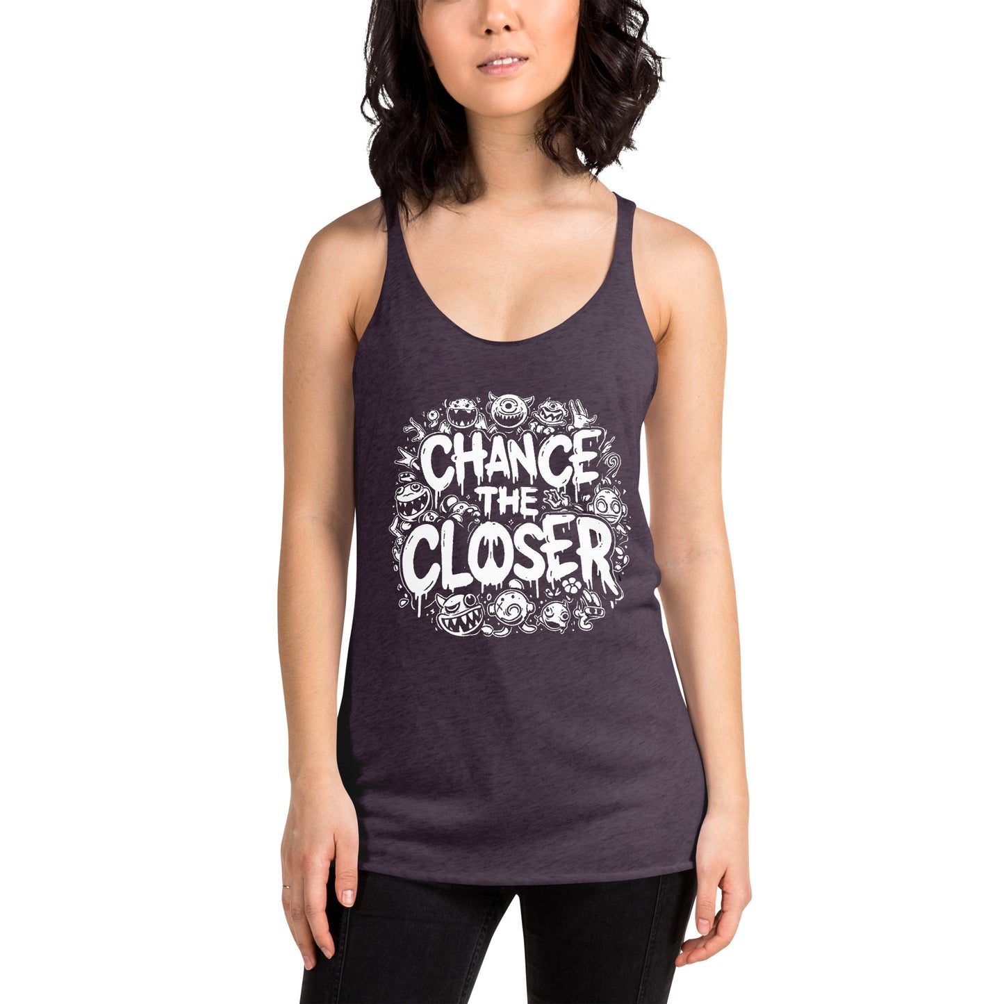 Chance the Closer - New Logo Women's Racerback Tank