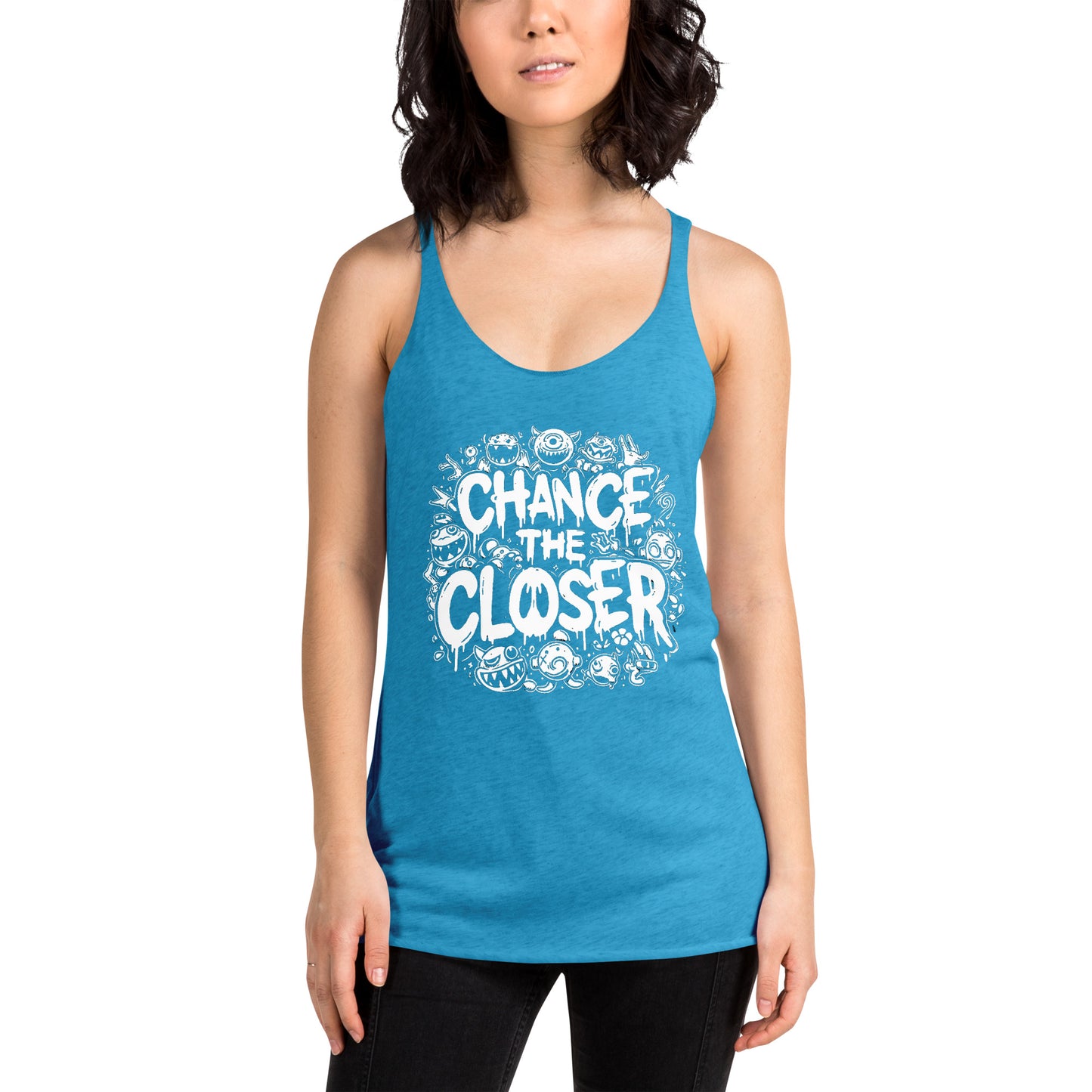 Chance the Closer - New Logo Women's Racerback Tank